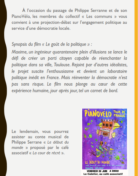 Presentation piano velo